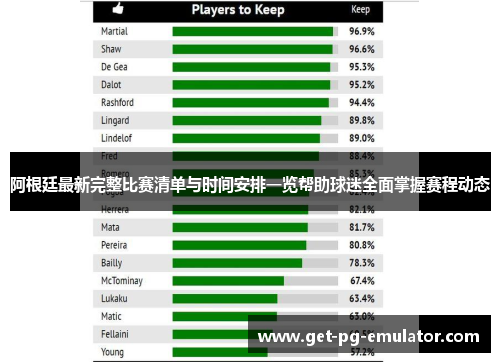 阿根廷最新完整比赛清单与时间安排一览帮助球迷全面掌握赛程动态